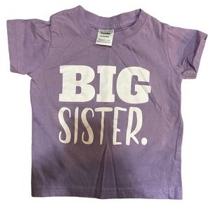 Big Sister t-shirt, 12m